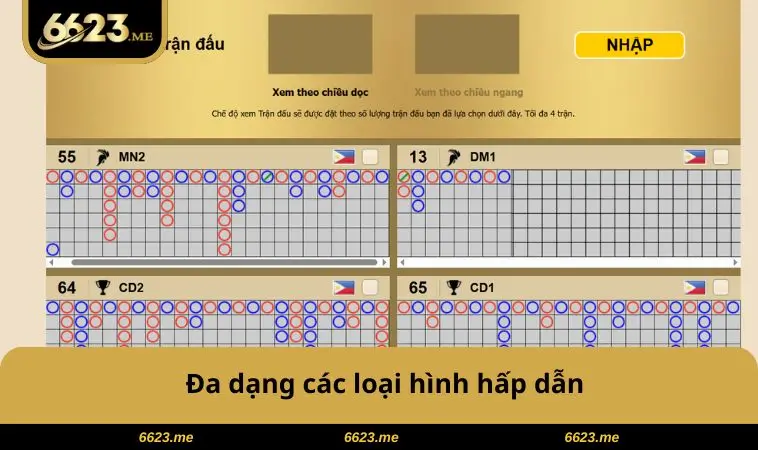 Đa dạng các loại hình hấp dẫn