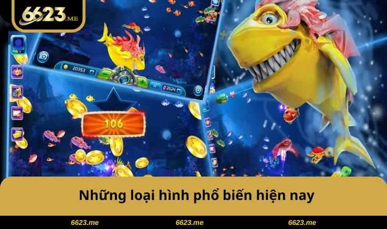 Thuật Toán Bắn Cá - Cao Thủ Giải Mã Quy Luật Để Thắng Lớn 2 Những loại hình phổ biến hiện nay